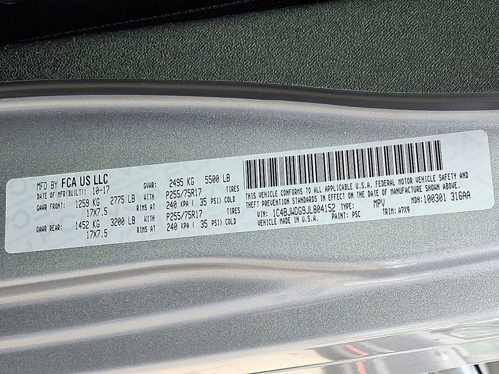 2018 Jeep Wrangler JK Unlimited Sport S 4x4