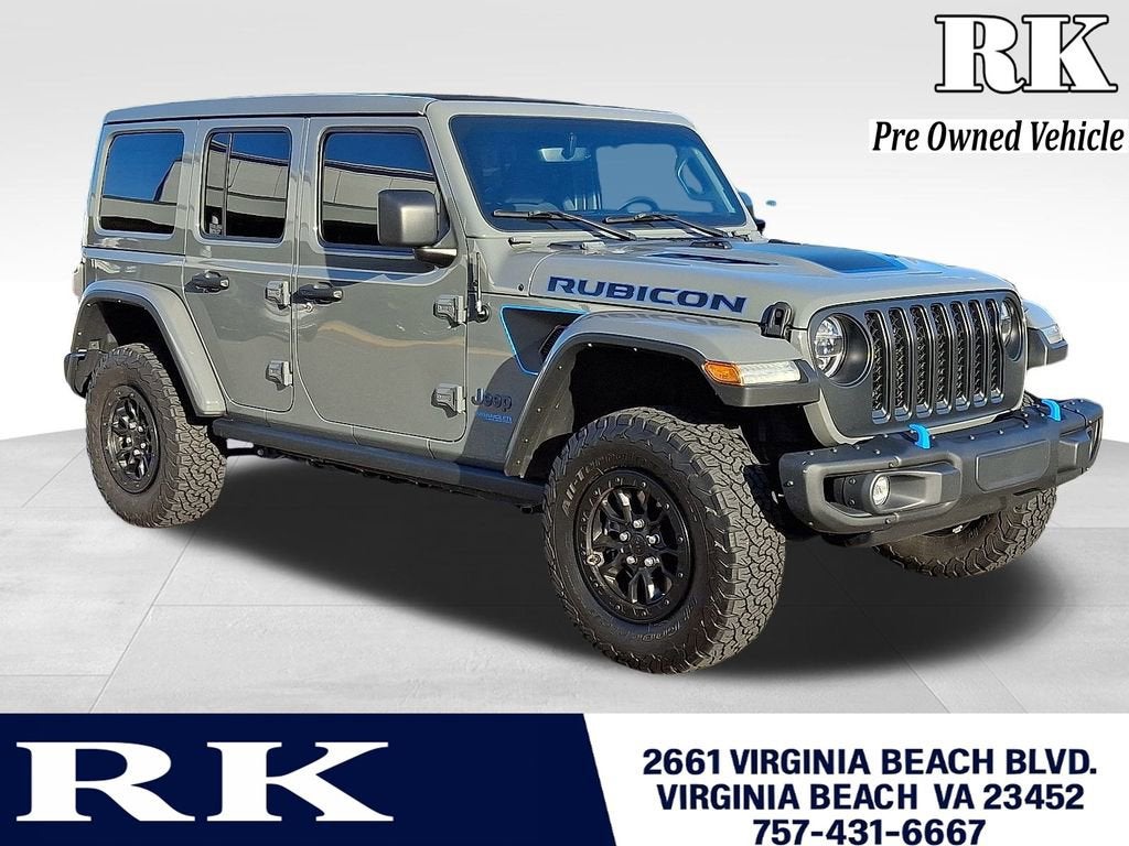 2022 Jeep Wrangler 4xe Unlimited Rubicon 4x4