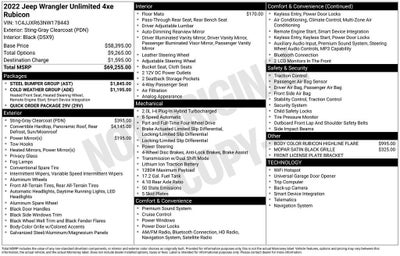 2022 Jeep Wrangler 4xe Unlimited Rubicon 4x4