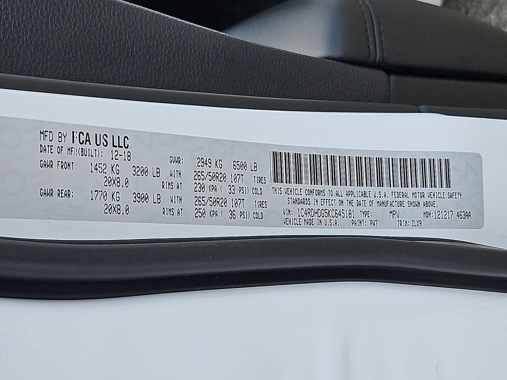 2019 Dodge Durango GT Plus
