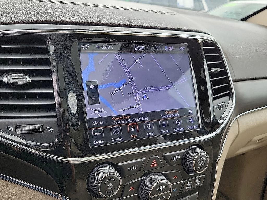 2019 Jeep Grand Cherokee Overland 4x2