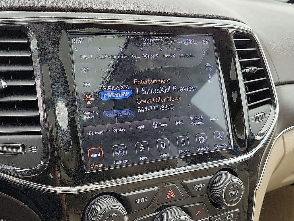 2019 Jeep Grand Cherokee Overland 4x2