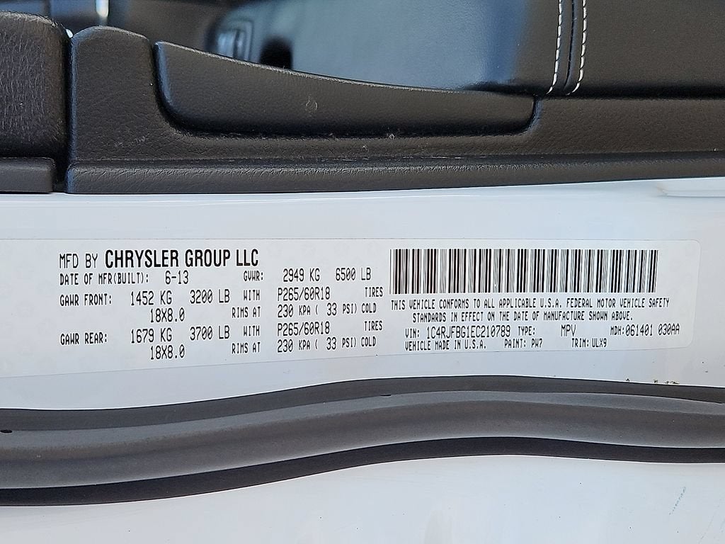 2014 Jeep Grand Cherokee Limited