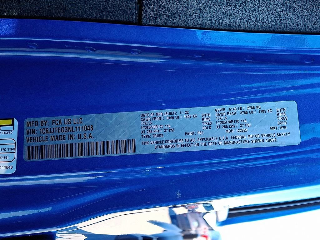 2022 Jeep Gladiator Mojave 4x4