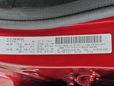 2020 RAM 1500 Big Horn Quad Cab 4x4 6'4" Box