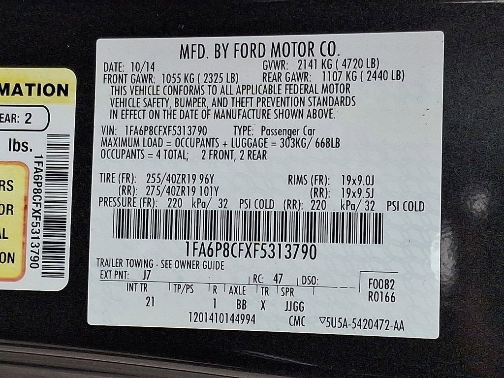 2015 Ford Mustang GT