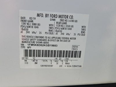 2019 Ford Explorer XLT