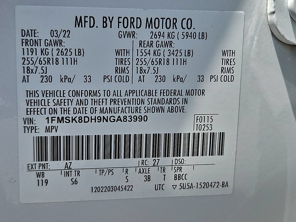2022 Ford Explorer XLT