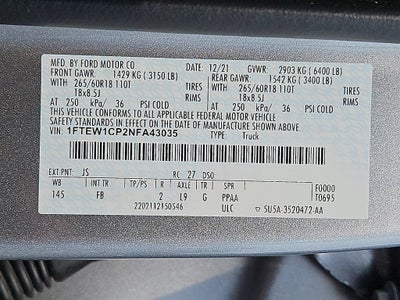 2022 Ford F-150 XLT