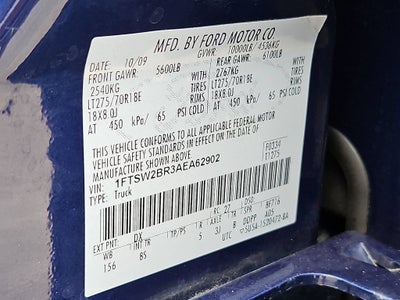 2010 Ford Super Duty F-250 SRW XL