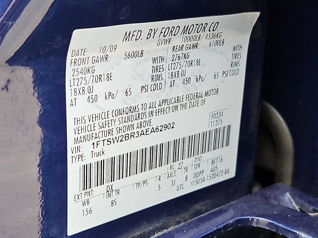 2010 Ford Super Duty F-250 SRW XL