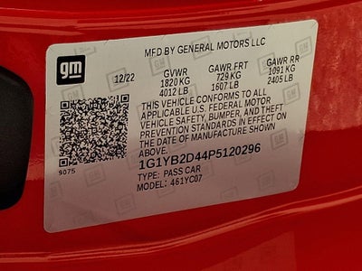 2023 Chevrolet Corvette Stingray 2LT