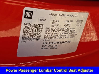 2025 Chevrolet Corvette Stingray 2LT