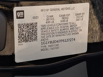 2023 Chevrolet Corvette Stingray 2LT