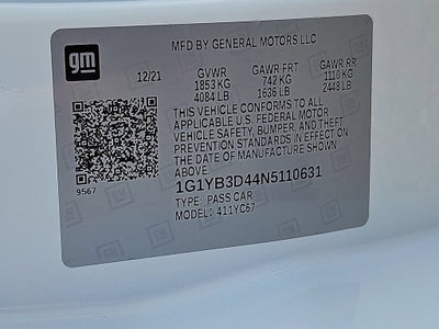 2022 Chevrolet Corvette Stingray 2LT