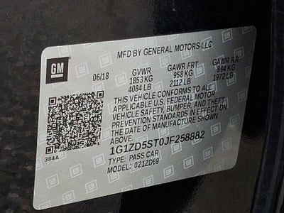 2018 Chevrolet Malibu LT