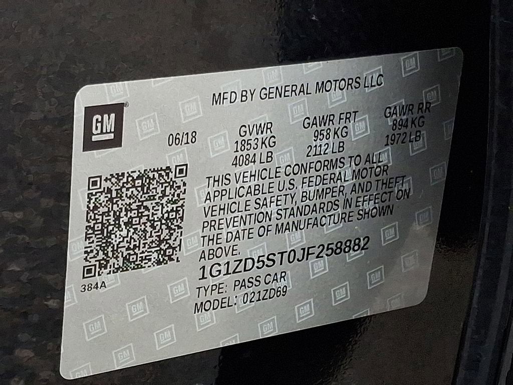 2018 Chevrolet Malibu LT