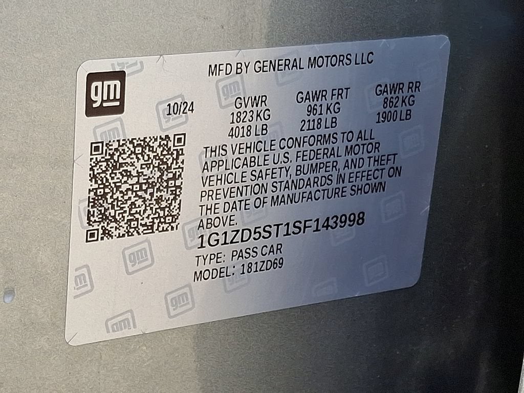 2025 Chevrolet Malibu 1LT