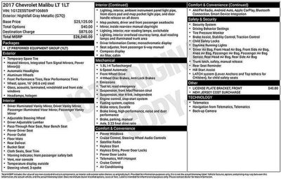 2017 Chevrolet Malibu LT