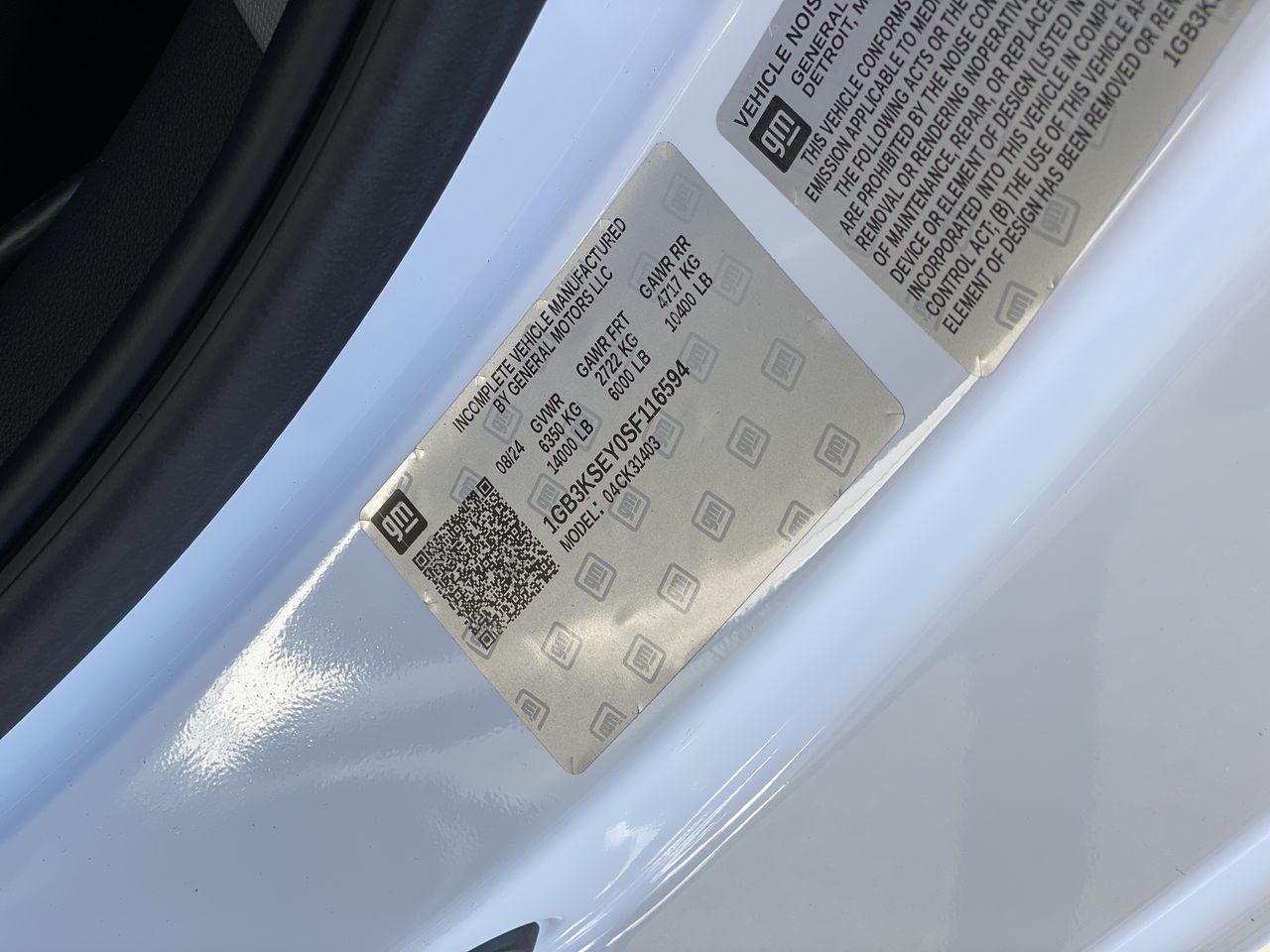 2025 Chevrolet Silverado 3500 HD Chassis Cab Work Truck