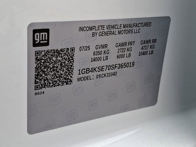 2025 Chevrolet Silverado 3500 HD Chassis Cab Work Truck