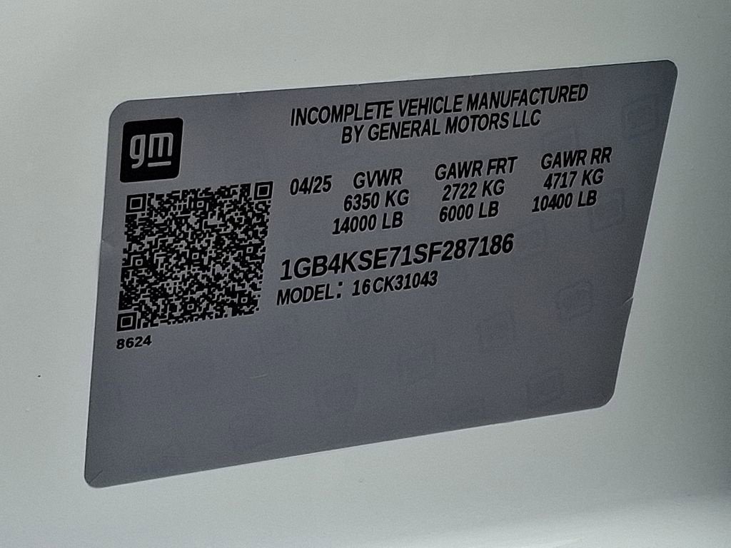 2025 Chevrolet Silverado 3500 HD Chassis Cab Work Truck