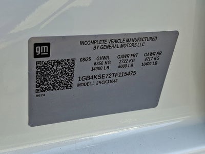 2026 Chevrolet Silverado 3500 HD Chassis Cab Work Truck