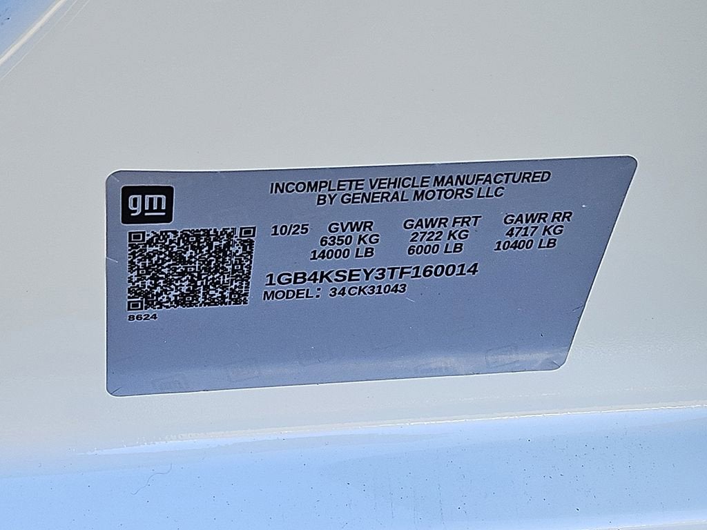 2026 Chevrolet Silverado 3500 HD Chassis Cab Work Truck