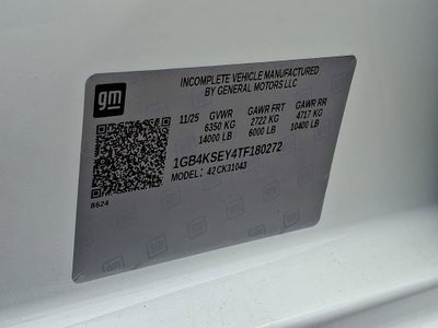 2026 Chevrolet Silverado 3500 HD Chassis Cab Work Truck