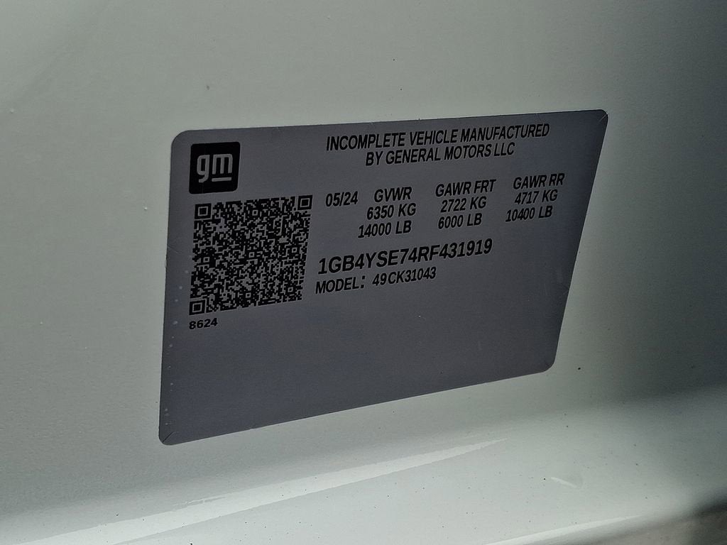 2024 Chevrolet Silverado 3500 HD Chassis Cab Work Truck