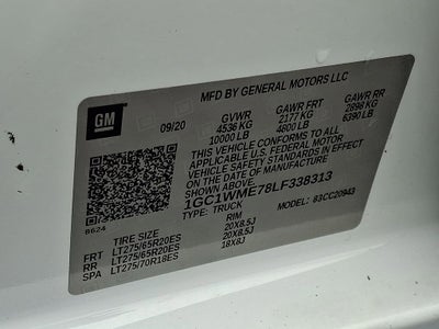 2020 Chevrolet Silverado 2500 HD Custom