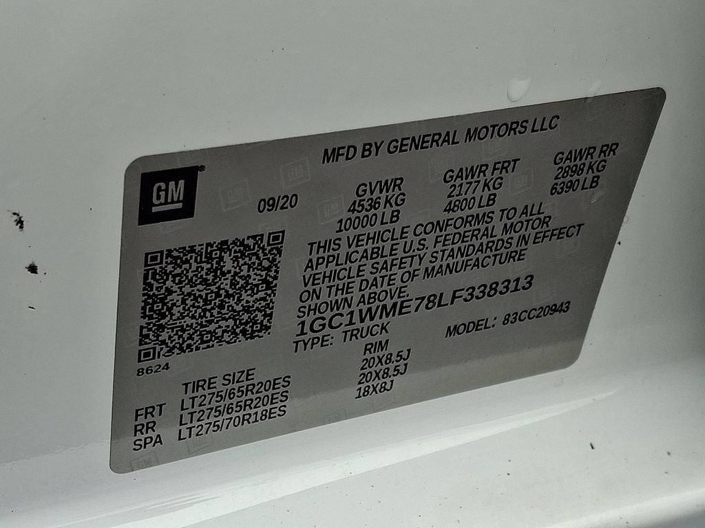 2020 Chevrolet Silverado 2500 HD Custom