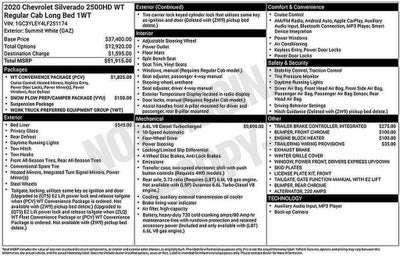 2020 Chevrolet Silverado 2500 HD WT