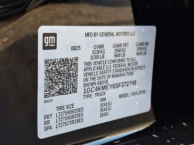 2025 Chevrolet Silverado 2500 HD Custom