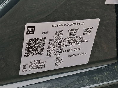 2026 Chevrolet Silverado 2500 HD LT