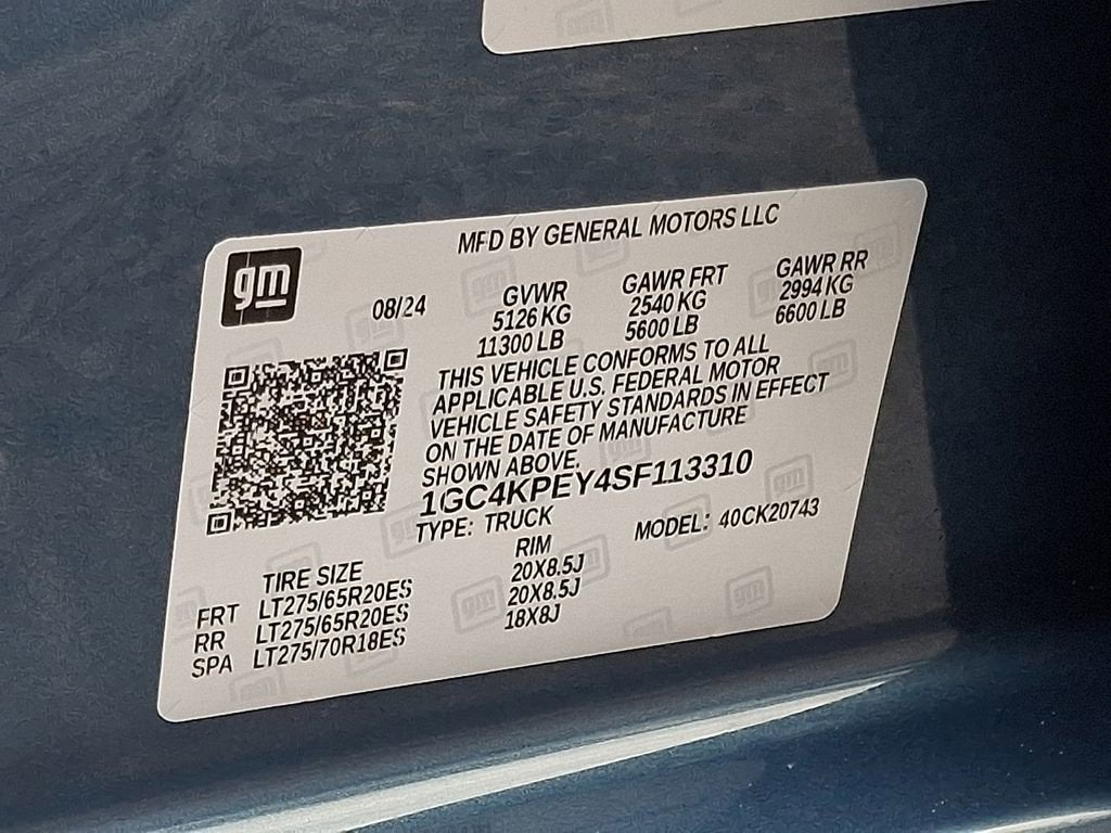 2025 Chevrolet Silverado 2500 HD LTZ