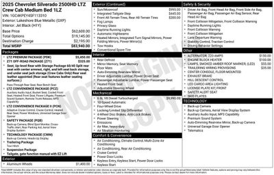 2025 Chevrolet Silverado 2500 HD LTZ