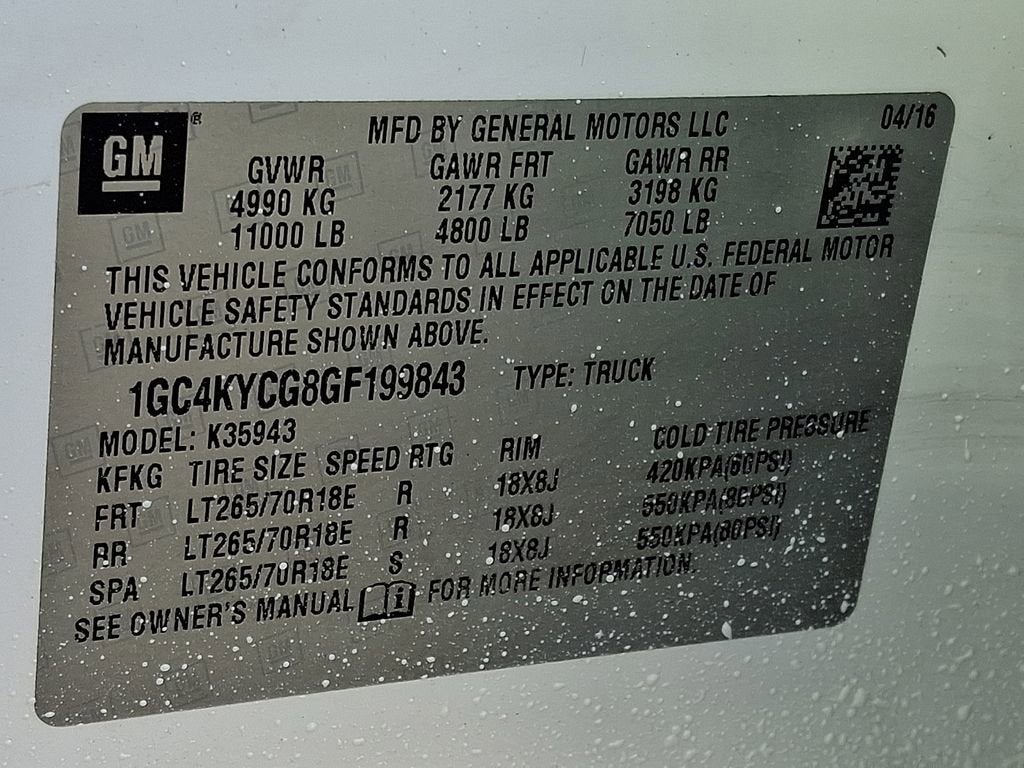 2016 Chevrolet Silverado 3500 HD Work Truck