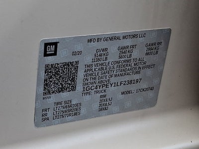 2020 Chevrolet Silverado 2500 HD LTZ