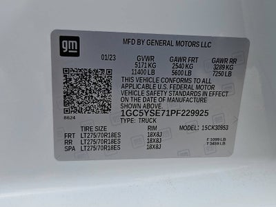 2023 Chevrolet Silverado 3500 HD WT