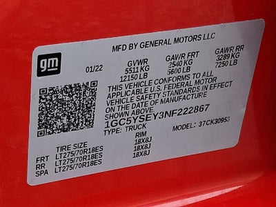 2022 Chevrolet Silverado 3500 HD WT