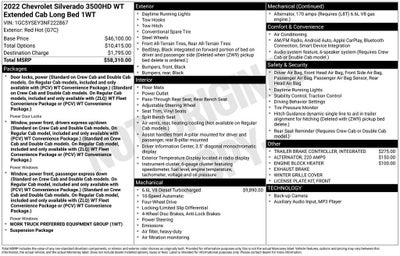 2022 Chevrolet Silverado 3500 HD WT