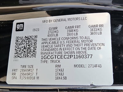 2023 Chevrolet Colorado 4WD LT