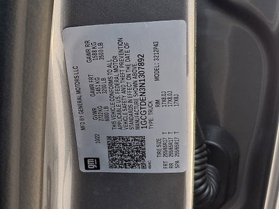 2022 Chevrolet Colorado Z71