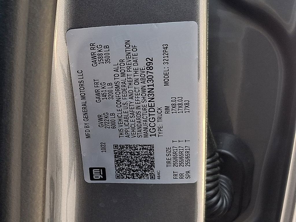 2022 Chevrolet Colorado Z71