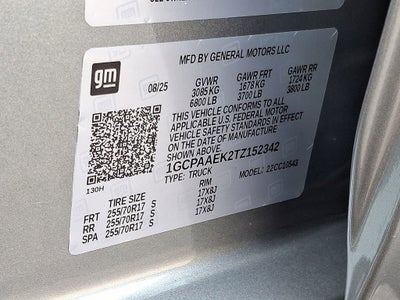 2026 Chevrolet Silverado 1500 WT