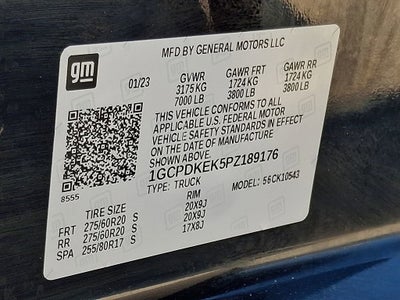2023 Chevrolet Silverado 1500 LT (2FL)