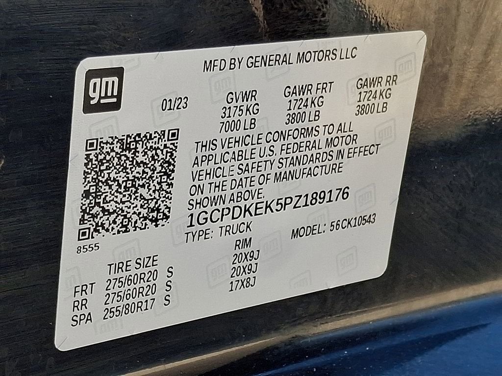 2023 Chevrolet Silverado 1500 LT (2FL)