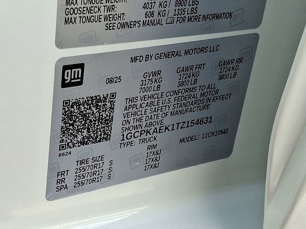 2026 Chevrolet Silverado 1500 WT