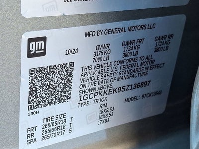 2025 Chevrolet Silverado 1500 LT (2FL)